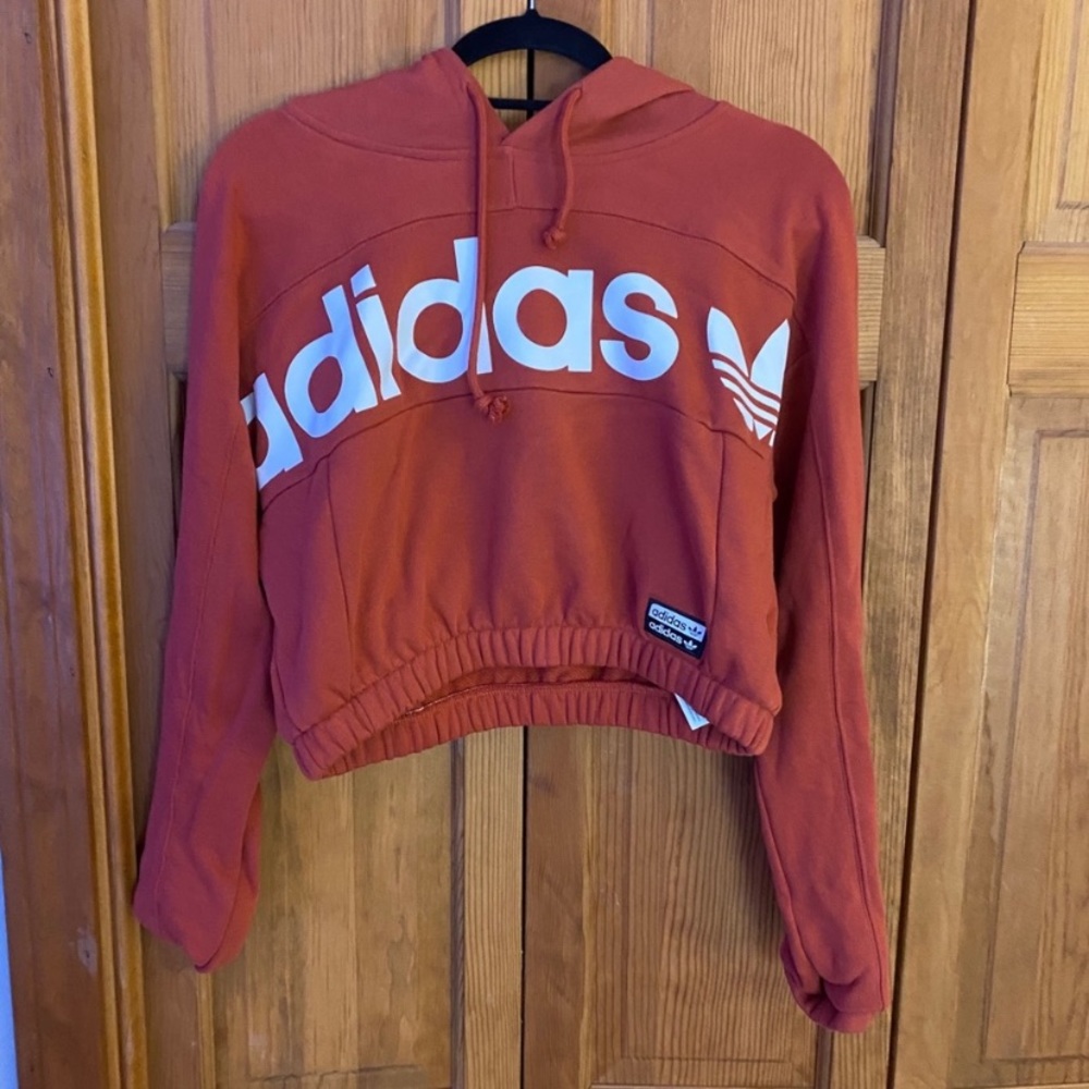 Crop adidas hoodie. Great condition